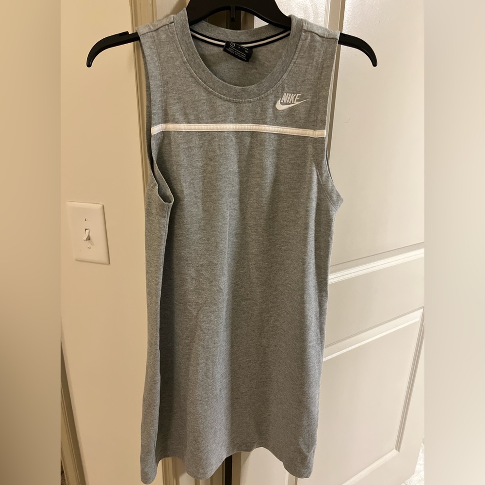 Nike Heather Gray Athletic Dress